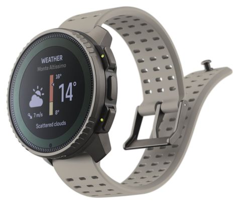 Suunto Vertical Titanium Solar GPS Horloge Zand