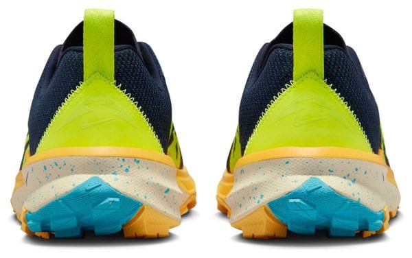 Chaussures de Trail Running Femme Nike React Terra Kiger 9 Bleu Jaune