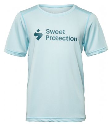 Sweet Protection Hunter Kid&#39;s Short Sleeve Jersey Light Blue