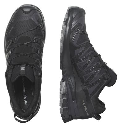 Salomon XA Pro 3D V9 Gore-Tex Trailschoenen Zwart