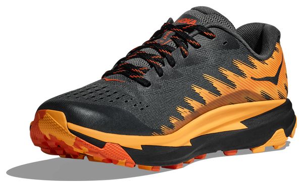 Hoka Torrent 3 Trail Running Shoes Black Orange