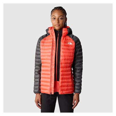 The North Face Bettaforca Orange Women's Down Hooded Jacket
