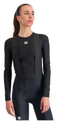 Dames Lange Mouw Baselayer Sportful Bodyfit Pro Zwart L