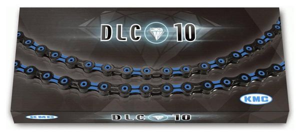 KMC Chain X10 SL DLC 116 links 10S Black Blue