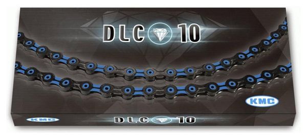 KMC Chain X10 SL DLC 116 links 10S ​​Black/Blue