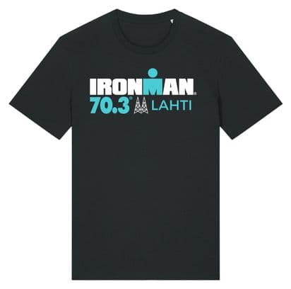 Ironman 70.3 Finland Zwart Heren Kort Mouw T-shirt
