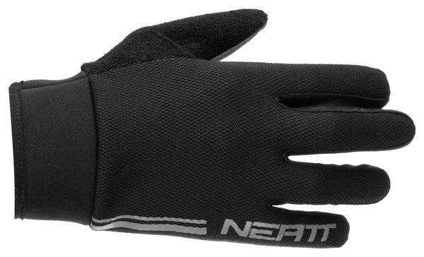 Paar Neatt Race Lange Handschoenen Zwart