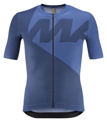 Mavic Icon Graphic Kurzarm Trikot Blau