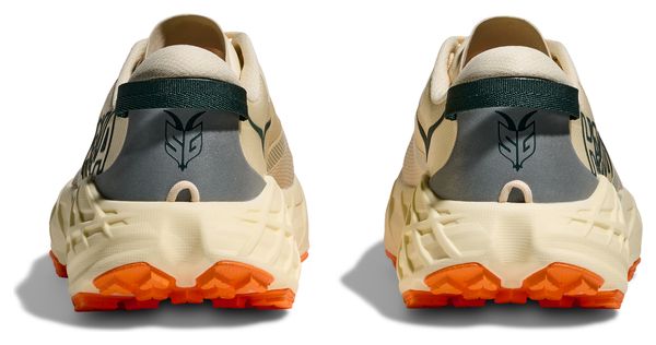 Zapatillas Trail Hoka Speedgoat 7 Beige/Naranja Hombre