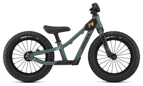 Commencal Romanes 14 Bicicleta de Empuje 14'' Verde  I 3 - 5 años