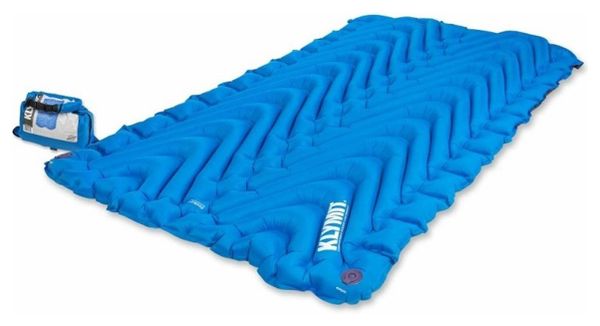 DOUBLE V Matelas double indéformable en V breveté - Bleu - Klymit