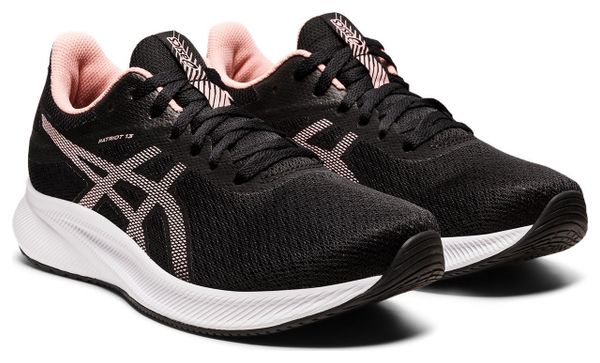 Asics Patriot 13 Schwarz Rosa Damen Laufschuhe