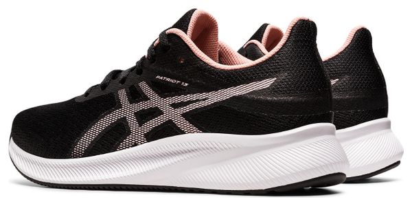 Chaussures Running Asics Patriot 13 Noir Rose Femme