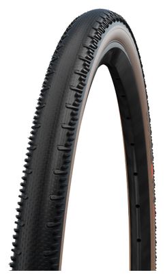 Schwalbe G-One RS 28''/700 Tubeless Ready Soft Super Race V-Guard Addix Race E-25 Beige Sidewalls