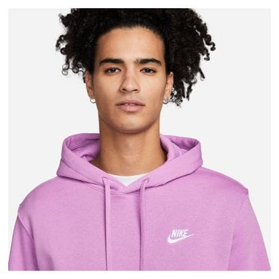 Nike Sportswear Club Fleece Hoodie Purple