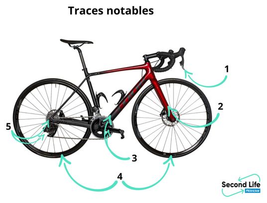 Reconditioned product - LOOK 785 HUEZ RS DISC PROTEAM WHITE