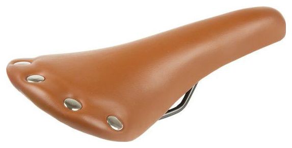 Selle de vélo rétro Fixie/Race Brun Hommes/Femmes