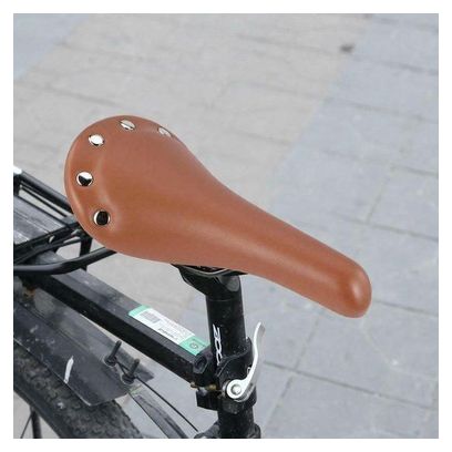 Selle de vélo rétro Fixie/Race Brun Hommes/Femmes