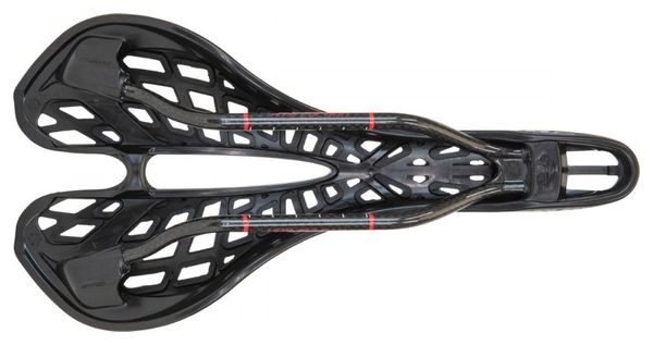 Tioga Spyder TwinTail 2 Carbon Saddle Black/Yellow | Alltricks.com