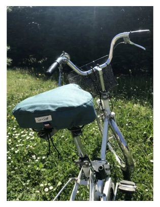 ANNABELLE Couvre selle Vert - SUZON ET SUZETTE