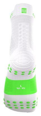 Compressport Pro Racing v4.0 Run High Ironman 2026-sokken Groen/Wit
