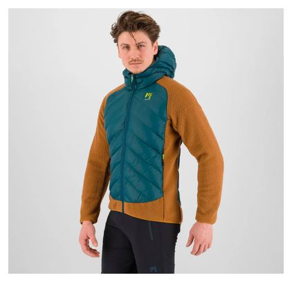 Chaqueta Karpos Marmarole Retro Hombre Azul/Marrón