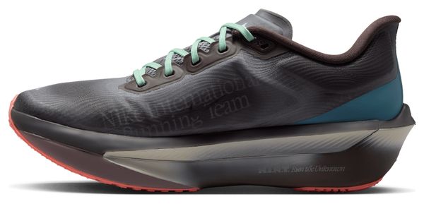 Nike Zoom Fly 6 Running Shoes, Gray/Green, Men's