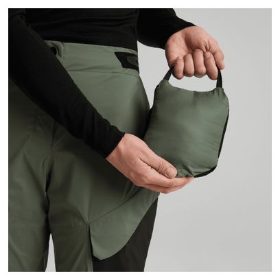 Chaqueta acolchada Montura Cielo con capucha, verde/morado, para mujer