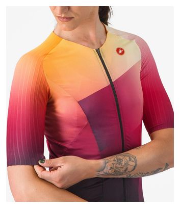 Castelli Free Speed 3 Women's Race Top Blue Orange
