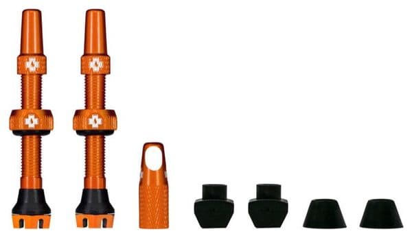 Muc-Off V2 Tubeless Valves 44 mm Orange