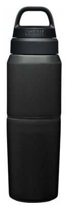 Bouteille Isotherme 2-en-1 Camelbak Multibev 500 ml dont tasse 350ml Noir