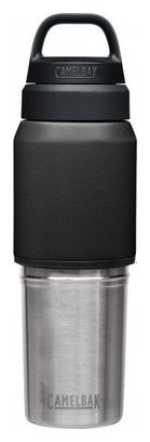 Bouteille Isotherme 2-en-1 Camelbak Multibev 500 ml dont tasse 350ml Noir