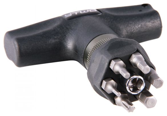Ytwo Easyclick Mini Torque Wrench (5 Nm / 6 Sockets) Black