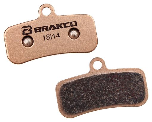 Plaquettes BRAKCO Sintered SHIMANO SAINT BR-M810/M820 ZEE M640