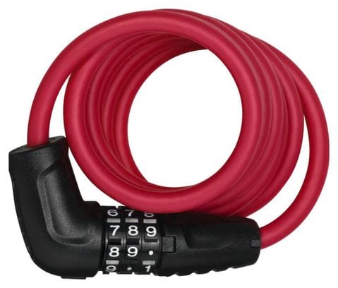 ABUS Serrure À Câble Code Star 4508C/150 Rouge