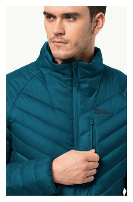 Ärmellose Jack Wolfskin Passamani Daunenjacke Blau