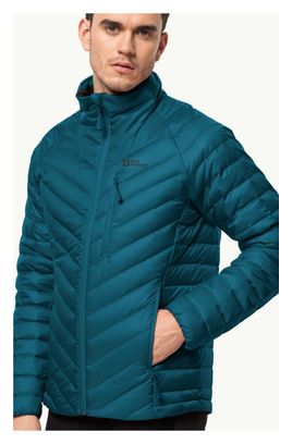 Ärmellose Jack Wolfskin Passamani Daunenjacke Blau