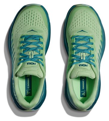 Trail Running Shoes Hoka Women's Torrent 3 Green Blue