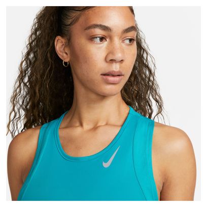 Nike Dri-Fit Fast Damen-Top Blau