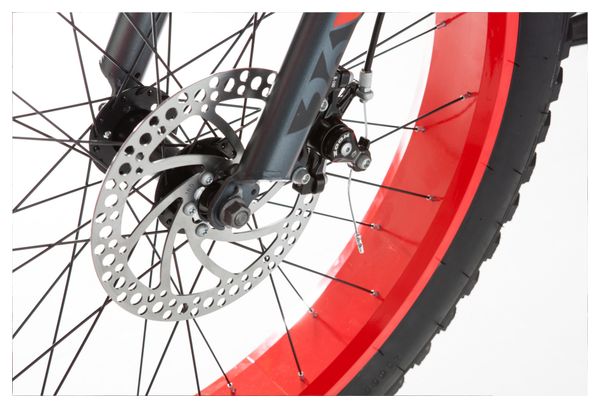Fat Bike Moma Bikes Fat 26'' Shimano 21V Argent