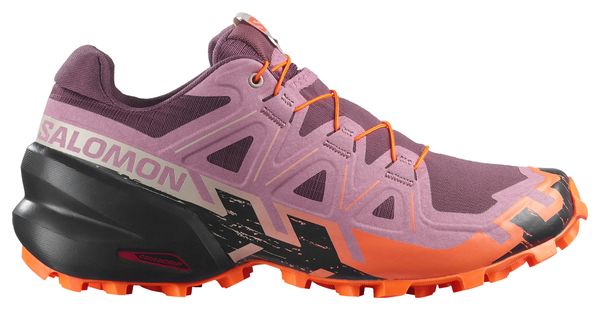 Salomon Speedcross 6 Women's Trail Running Shoes - Pink/Orange