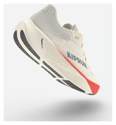 Scarpe da corsa Kiprun Kipride beige da uomo