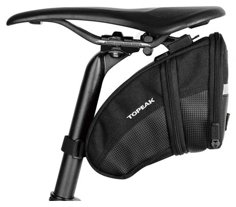 Bolsa de sillín Topeak Aero Wedge Pack Grande 2L Negra