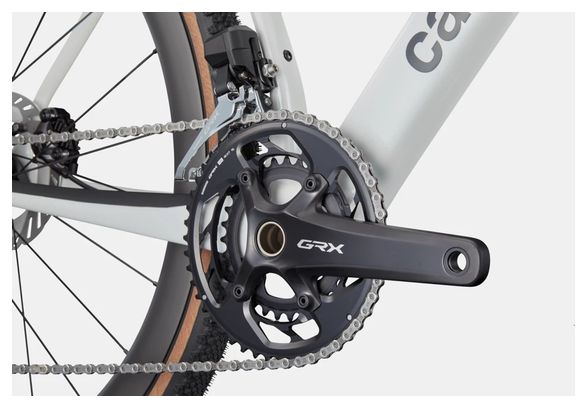 Bicicleta de gravel Cannondale SuperX 2 con Shimano GRX Di2 12 velocidades, 700 mm, color Cashmere/Blanco