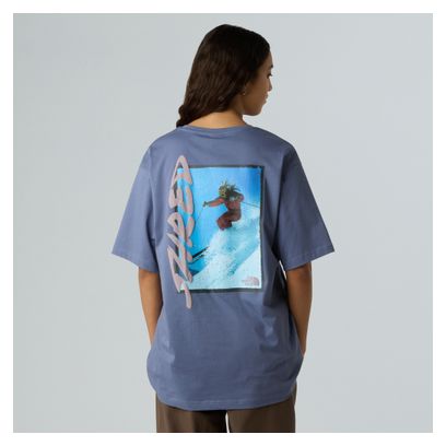 Maglietta The North Face NSE Slopes Blu Unisex