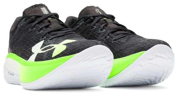 Under Armour Velociti Elite 2 Running Shoes Black/Green  display picture 2