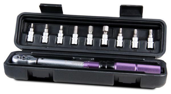 Ytwo Easyclick Pro Torque Wrench (2–24 Nm / 9 Sockets) Black