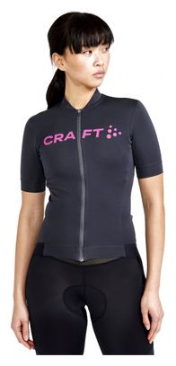 Craft Essence Bike Damestrui met korte mouwen Roze Grijs