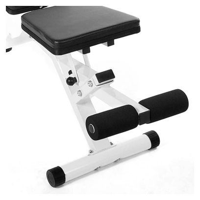 Banc de musculation set d'haltères courts 2 x 15 kg inclinable réglable charge max 200 kg banc d haltérophilie multifonction poids disques pour fitness gym