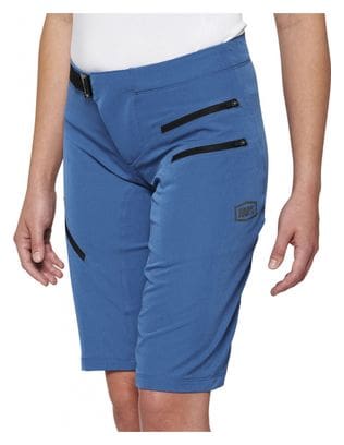 Damen Shorts 100% Airmatic Lavender Slate Blau